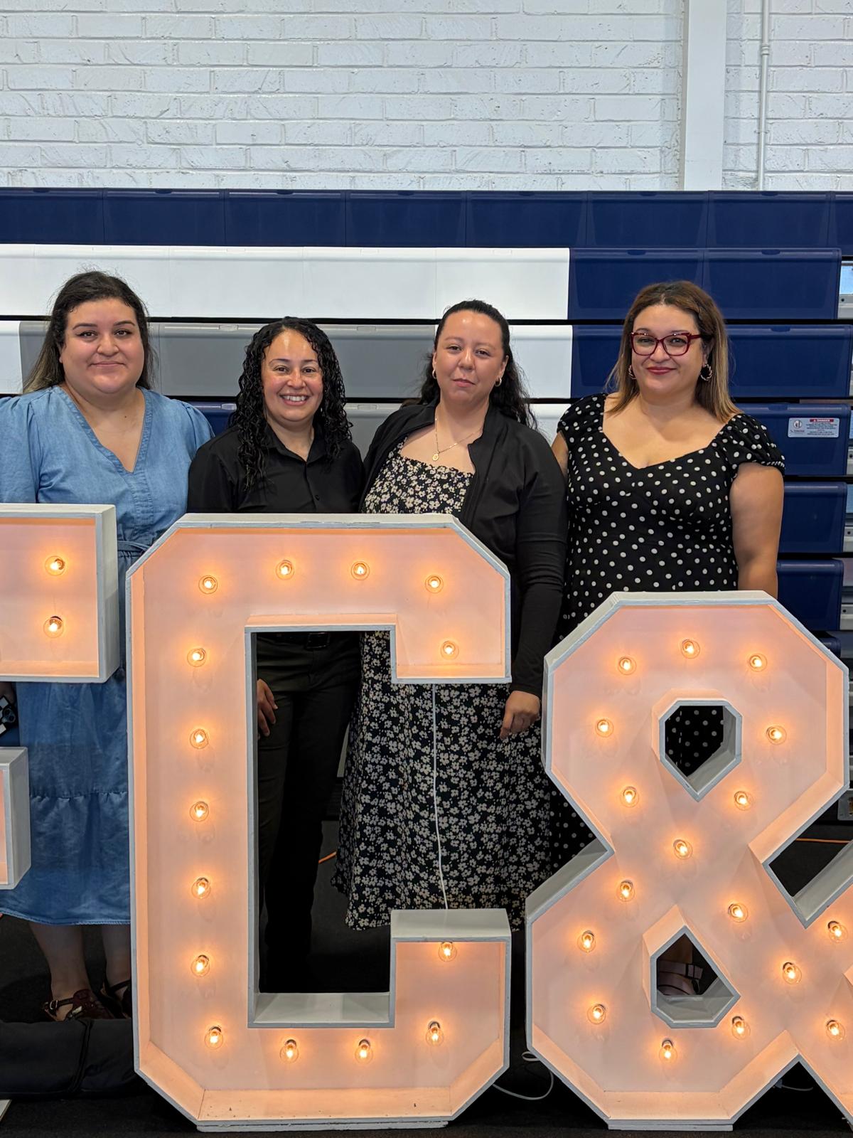Family Community & Me staff at the celebration